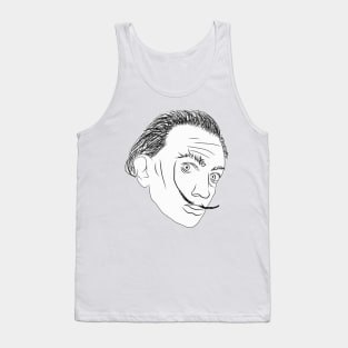 Salvador Dali Tank Top